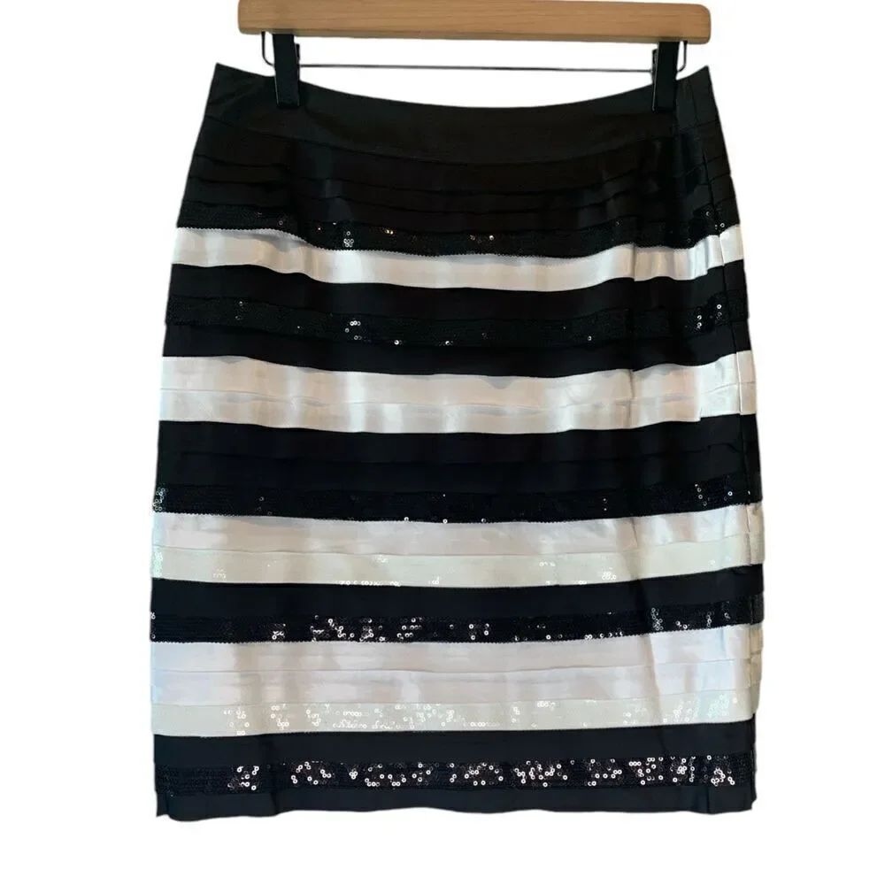White House Black Market Satin Skirts for Women Size 2